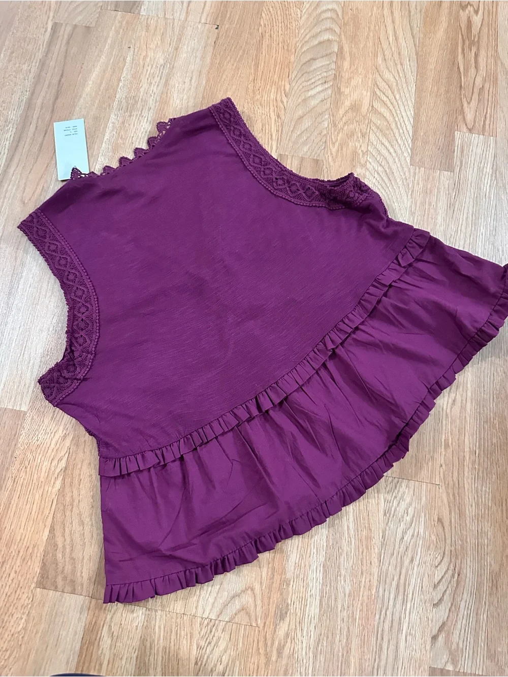 Jennifer & Grace sleeveless peplum